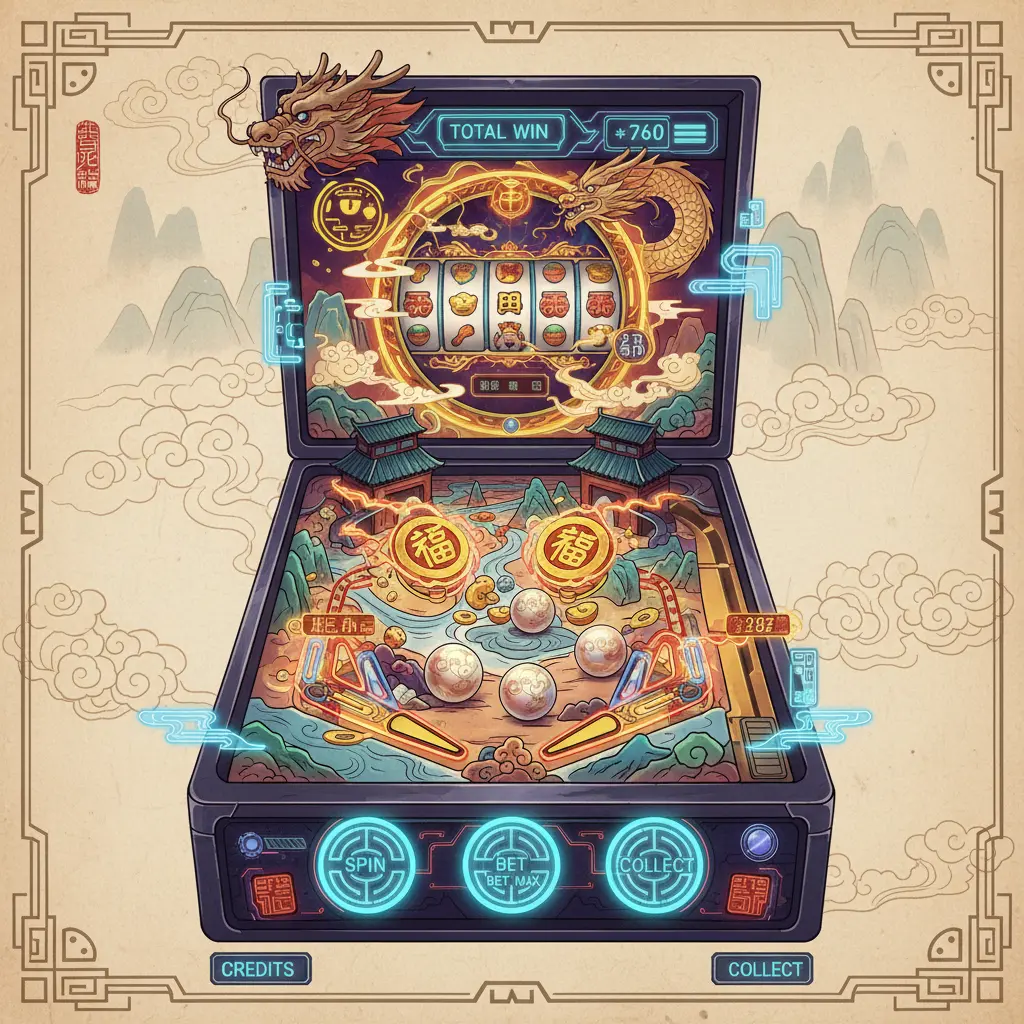 老虎機遊戲設計 - 彈珠遊戲