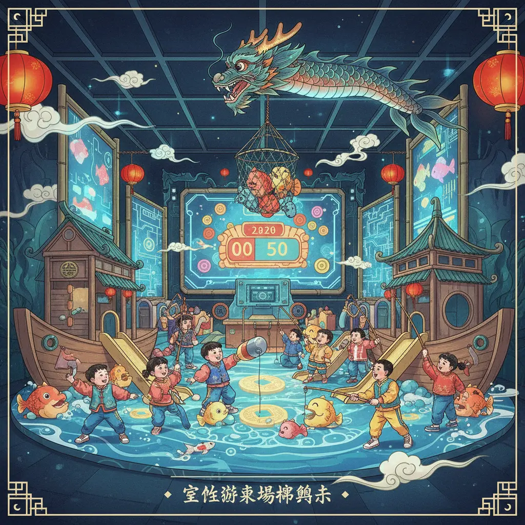 捕魚機 - 室內遊樂場