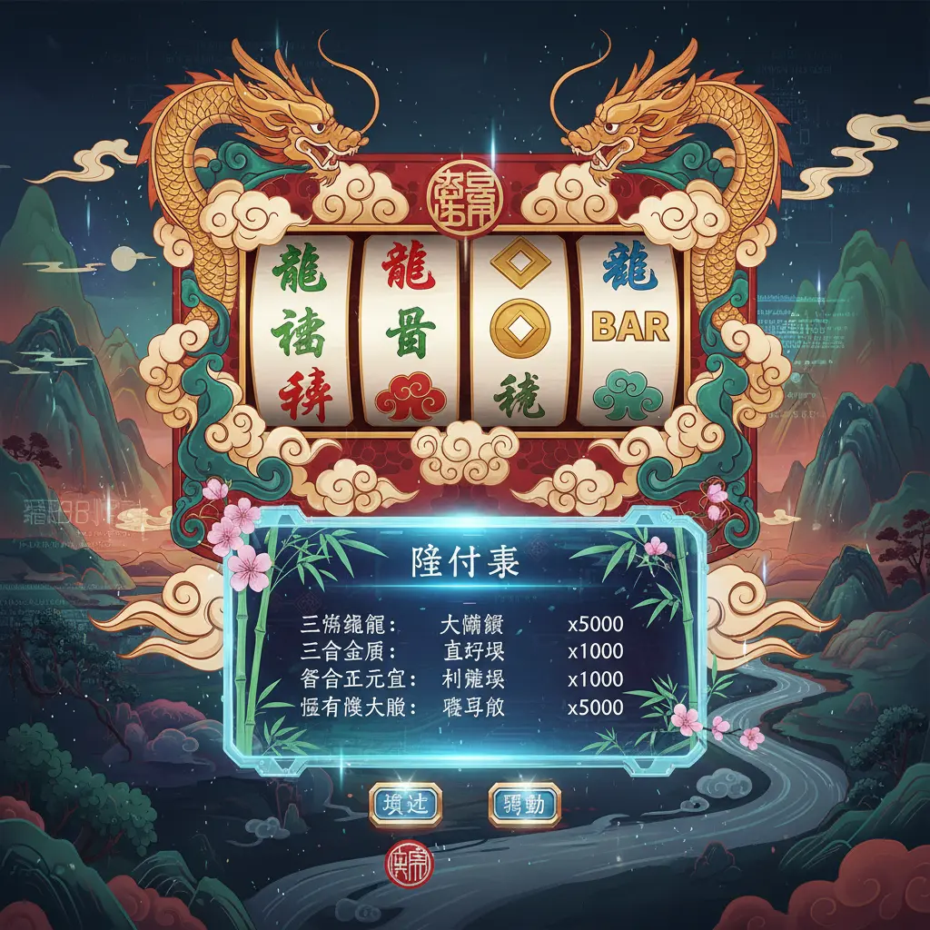 老虎機賠付表 - 角子機