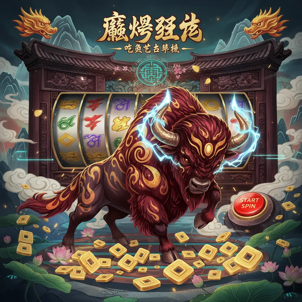 吃角子老虎機玩法 - 瘋狂野牛