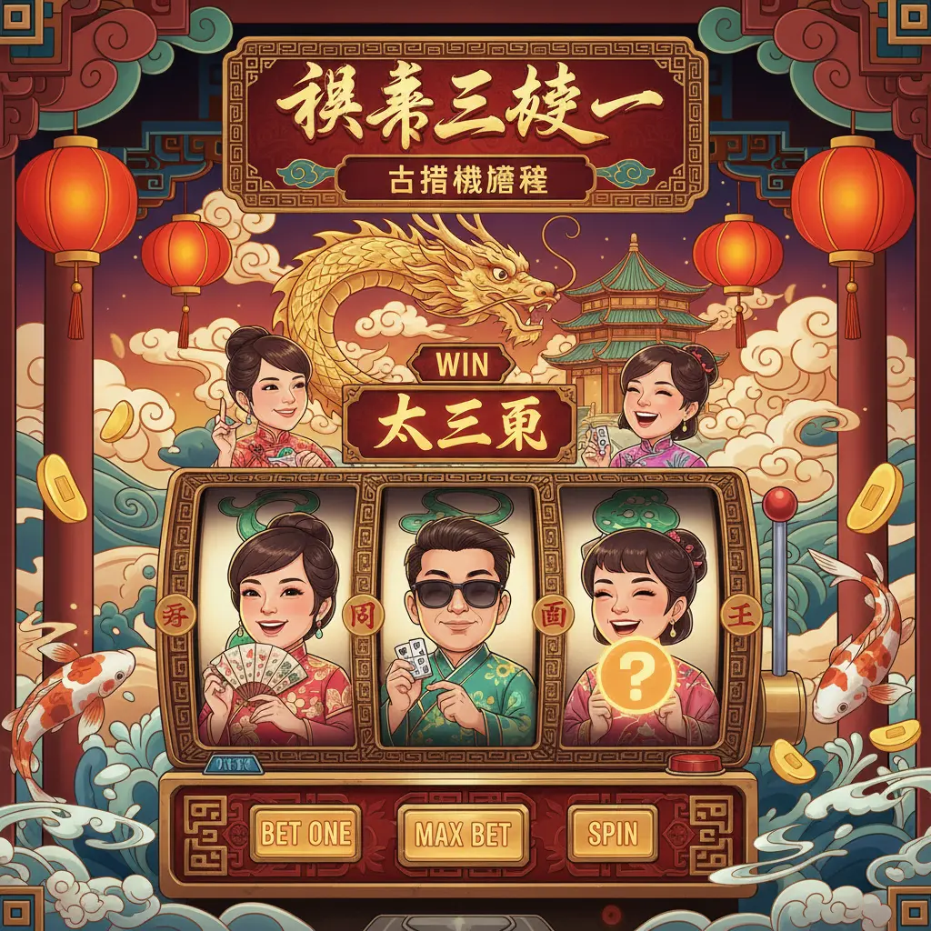 老虎機遊戲設計 - 明星三缺一