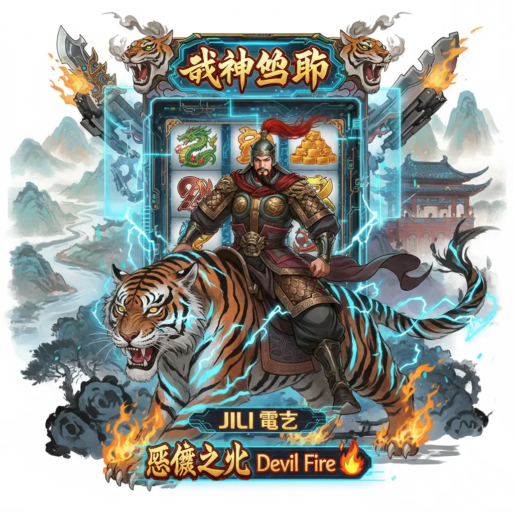 JILI 電子-惡魔之火 Devil Fire - 戰神呂布老虎機