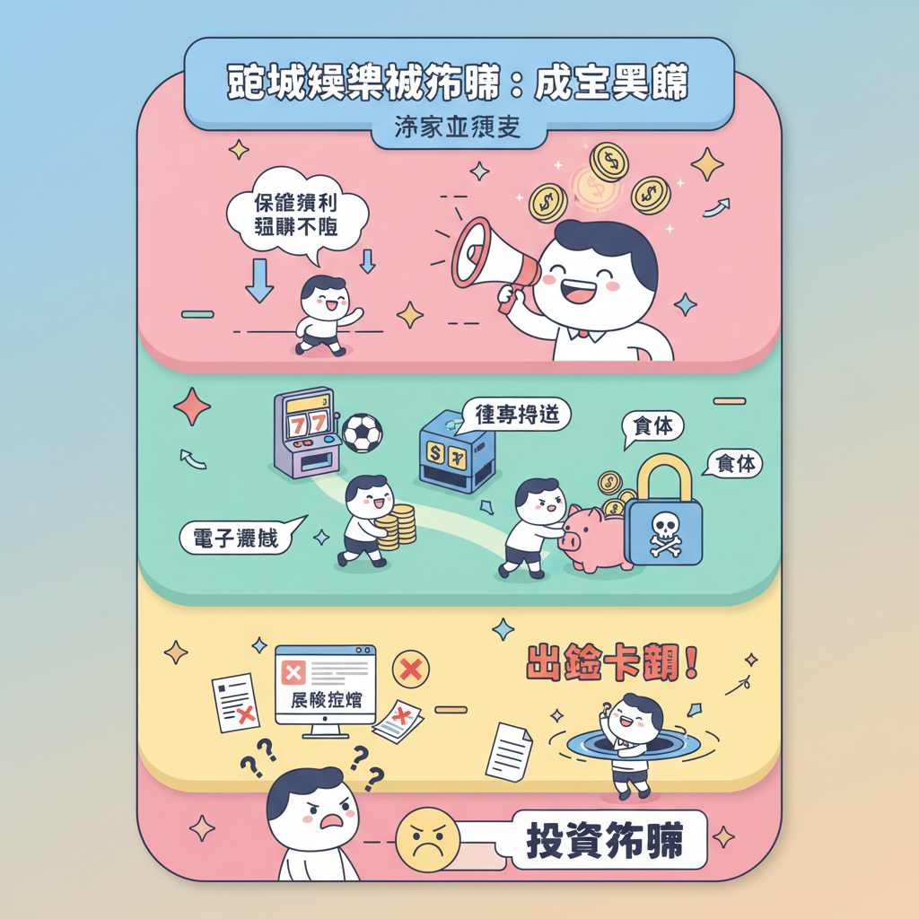 體育投注線上博弈玩家代理提款投資詐騙詐騙集團現金版娛樂城線上博弈平臺出金假投資警示帳戶出金速度玩家投訴提款問題資金凍結踩雷經驗資金安全出款延遲帳戶風控