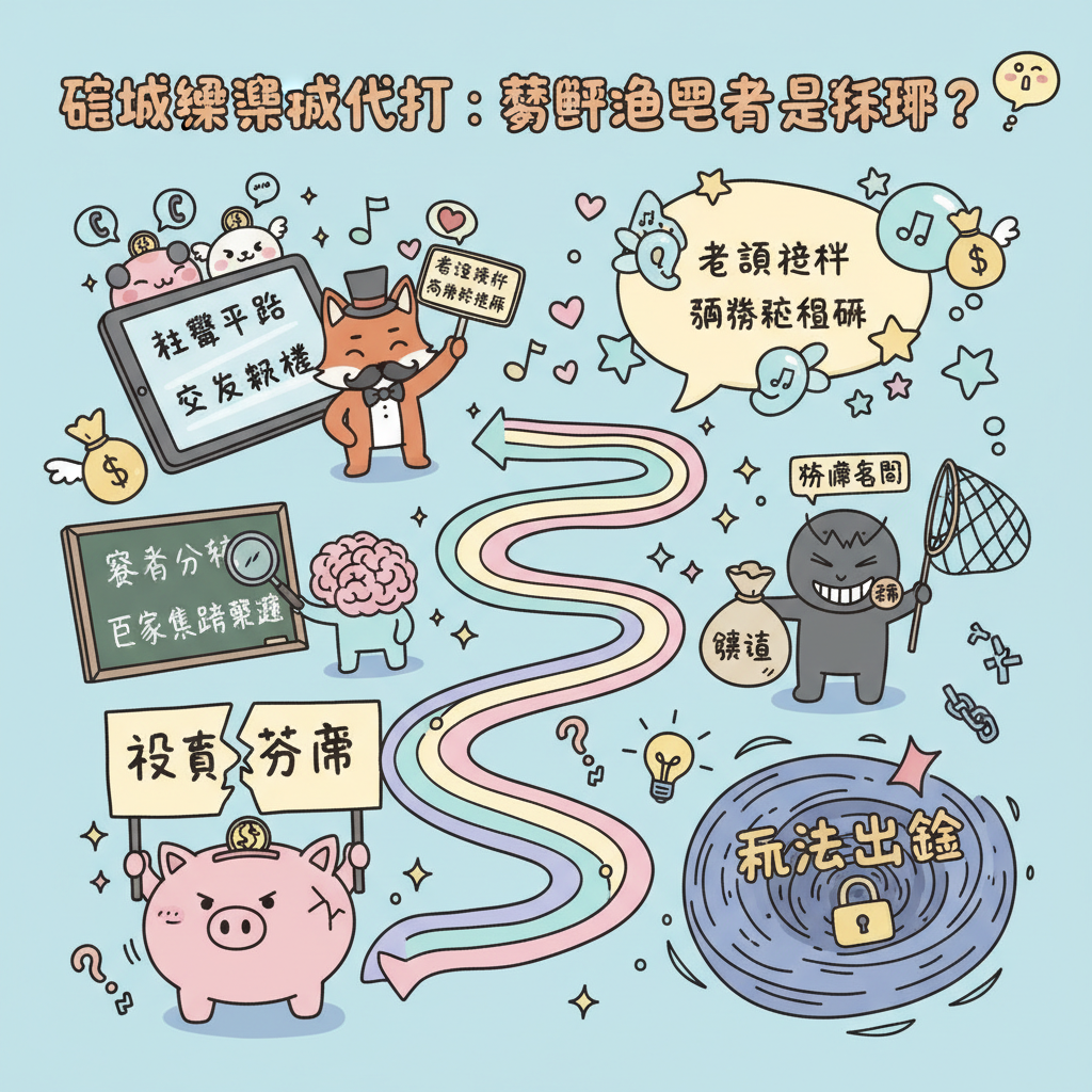 運彩代操投資詐騙線上博弈分析師百家樂詐騙手法網路娛樂城警示帳戶代理不出金話術提領困難詐騙手法無法領錢儲值代理招募遊戲投資體育博彩黑網