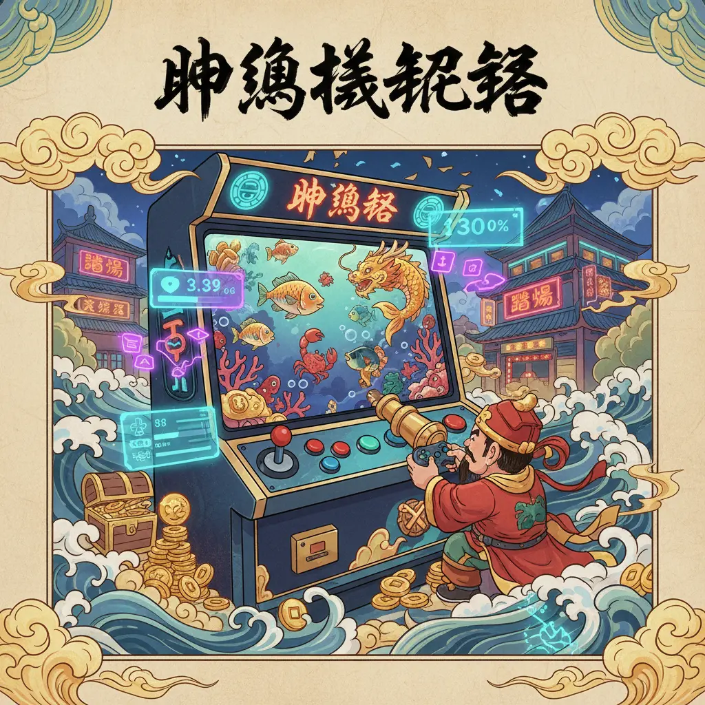 賭場老虎機攻略 - 捕魚機