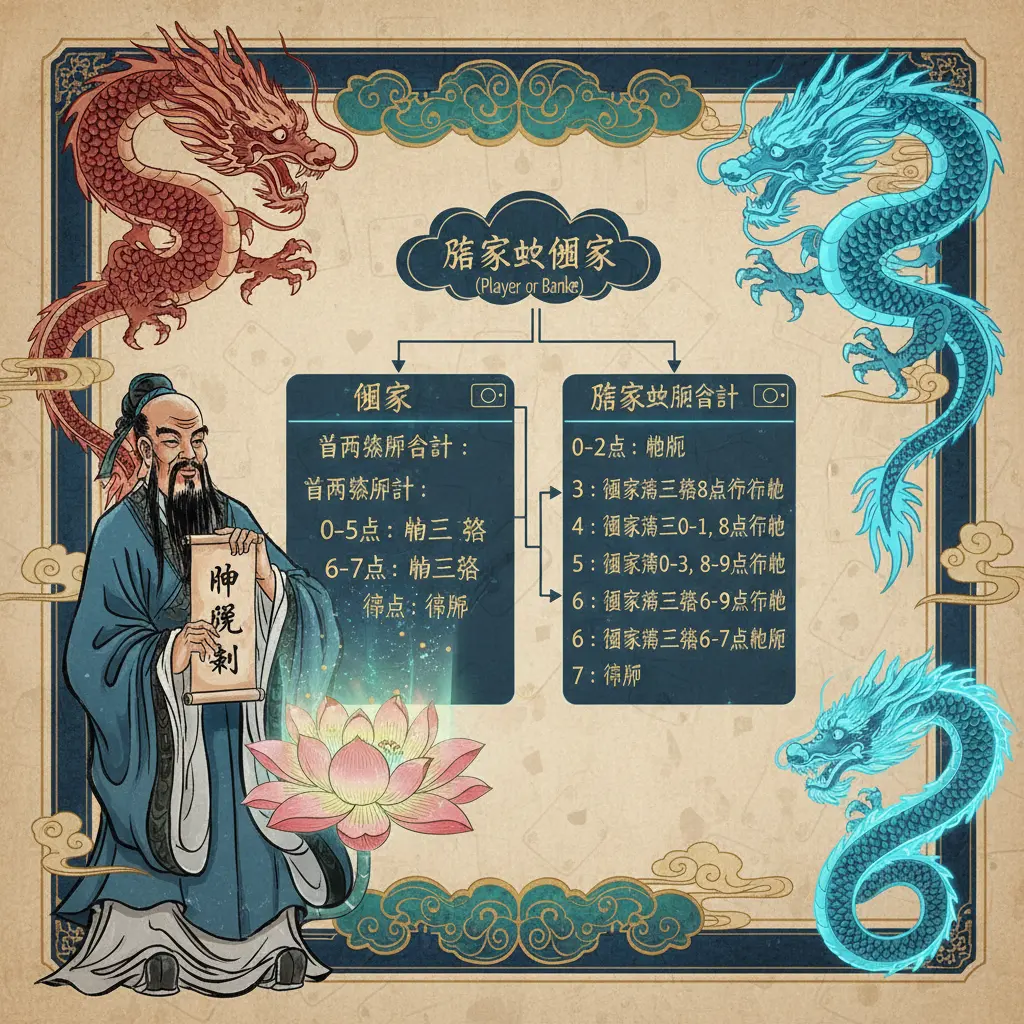 百家樂 - 補牌規則