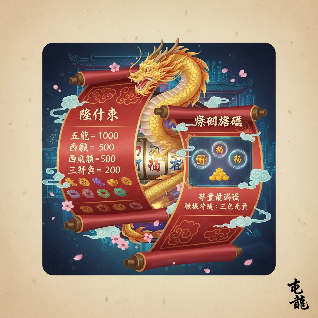 老虎機賠付表 - 獎勵遊戲