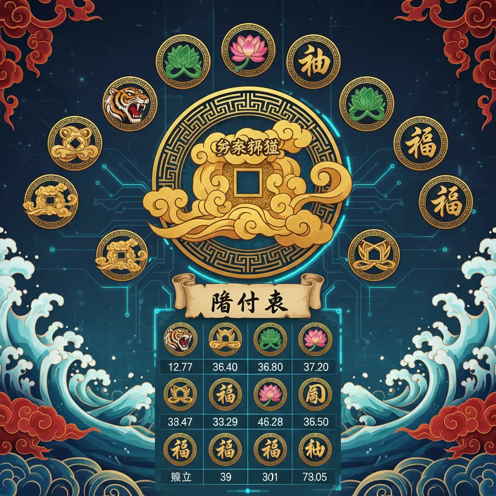 老虎機賠付表 - 分散符號