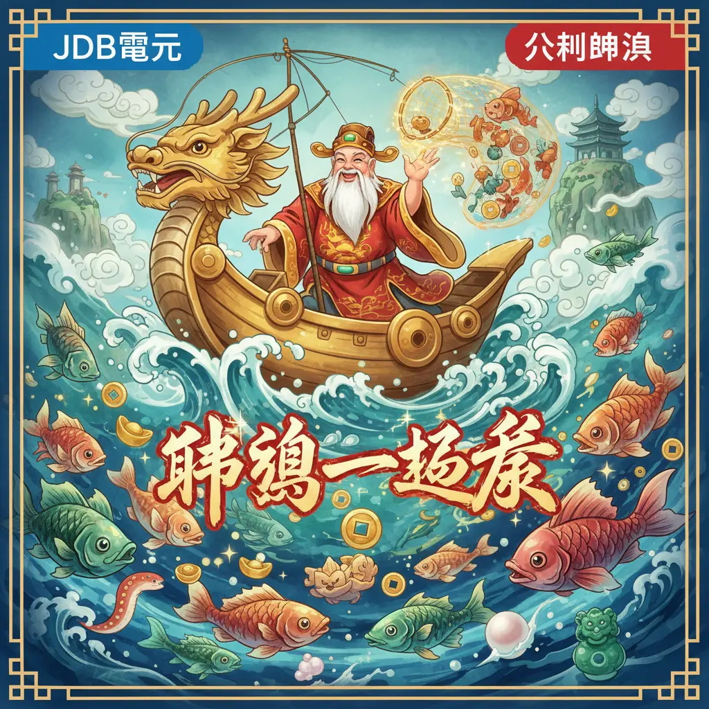 JDB電子-財神捕魚 - 捕魚一路發